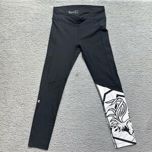 Under Armour Fitted HeatGear Womens Small USC Gamecocks Graphic Print  Leggings